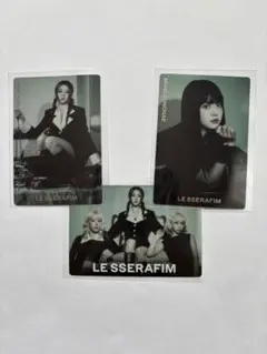 Le Sserafimウエハースステッカー3枚セット
