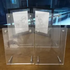 アクリル製スタンド　フォトフレーム　5枚セット
