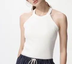 【新品・未使用】UNIQLO ホルターネックブラタンクトップ