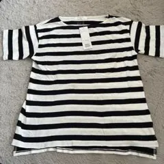 Samansa Mos2 Mサイズ ボーダーＴシャツ