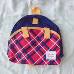 BEAMS DESIGN リュック チェック柄 キッズのサムネイル