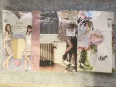 ストッキングセット M-L ベージュ・ホワイト・ブラック