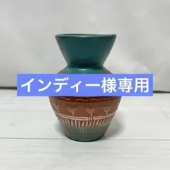 【希少品】ナバホ　壺　花瓶　Navajo ネイティブアメリカン　ヴィンテージ 2026年最新】ネイティブアメリカン 壺の人気アイテム - メルカリ