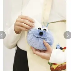 パペットスンスンカラビナポーチ 青