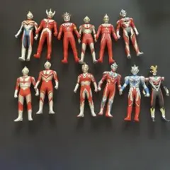 ウルトラマン　ソフビ 12体セット