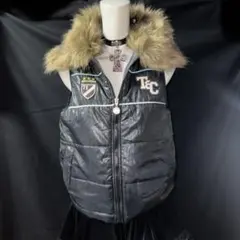 平成ギャル Y2K グランジ お兄系 ファー 短丈 ダウン ジャケット