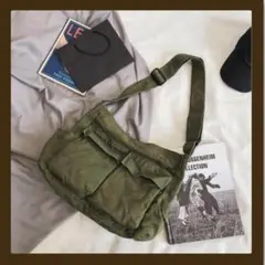 【週末限定セール‼️】ショルダーバッグ　ニュースペーパー　メッセンジャー 自転車