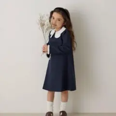 riziere ダブルカラーセレモニーワンピース