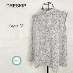 DRESKIP ドレスキップ トップス ゆったり ノースリーブ ブラウス [M]