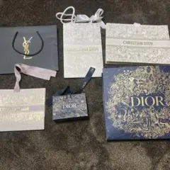 Dior & YSL ショップ袋