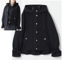*美品*　ブルーレーベルクレストブリッジーページェントタフタブルゾン　38