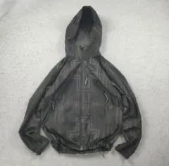 Columbia ナイロンジャケット マウンテンパーカー 総柄 ブラック f