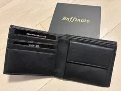 Raffinato 二つ折り財布 ブラック　メンズ　新品未使用のサムネイル
