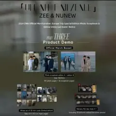Zeenunew 3rdフォトブックボックスセット New ZeeNunew 3rd photobook boxset official original