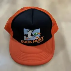 デッドストック任天堂 DUCK HUNT キャップ オレンジ Nintendo