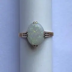 モ*リ様 18K ゴールド オパール リング 10号 - メルカリ