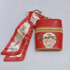 じゃがりこ スカーフ付 チャームポーチ チーズ