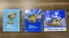 ディズニーリゾートライン　ピンバッジセット