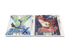 ポケットモンスター X・Y セット 3DS ソフト 箱・説明書付き 動作確認済