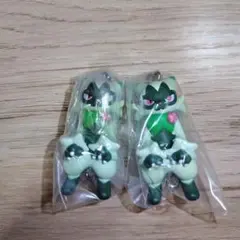 ポケモン　つまんでつなげてマスコット１１　ニャローテ✕２