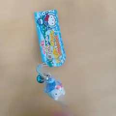 ハローキティ ストラップ 　山口限定　親子ふぐ