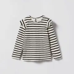 zarababy ストライプ ダブル フェイスT 9-12m 80サイズ