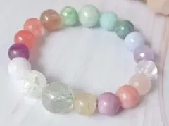 天然石　ガーデンクォーツ　インカローズ　ルチルクォーツ