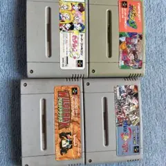 スーパーファミコン ゲームソフト 4本セット