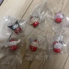 サンリオキャラクターズ いちごめじるしアクセサリー　6種コンプリートセット