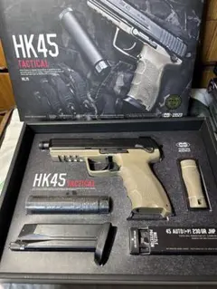東京マルイ　初速90超　ＨＫ45T ガスガン18禁 東京マルイ 初速90超 HK45タクティカル - メルカリ
