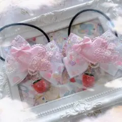 *⑅︎୨୧ヘアゴム✩リボン✩ヘアリボン୨୧⑅︎*