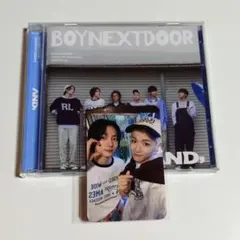 BOYNEXTDOOR AND, 通常盤　ソンホ　リウ　トレカ付き