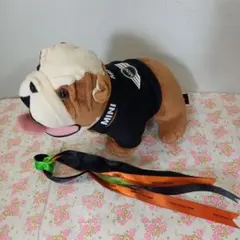 MINI 犬のぬいぐるみ 2匹セット ブルドッグ ミニクーパー ノベルティ 