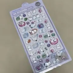 3D シール シマエナガ