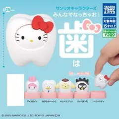サンリオキャラクターズ みんなでなっちゃお! -歯-全5種セット