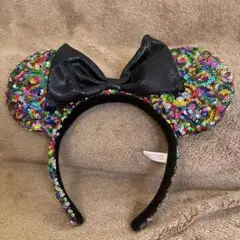 Disneyカラフルスパンコールカチューシャ