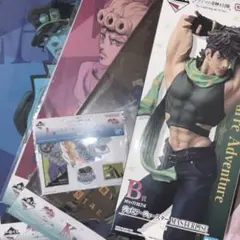 ジョジョ 一番くじ B賞 ジョセフ・ジョースター フィギュア K賞 L賞