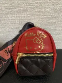 ハローキティスカーフ付きチャームリュック