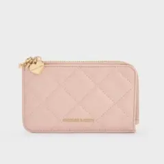 CHARLES & KEITH ピンク フラグメントケース