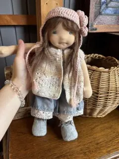 アーティストドール　ロシア 作家様　ウォルドルフ人形　コレクター ドール