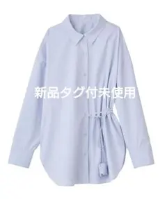 期間限定価格エメインaimeine ローズリボンベーシックシャツ ホワイト