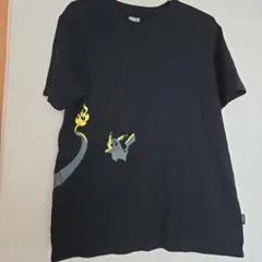 ユニクロ UT ポケモン コラボ Tシャツ 黒　メンズM　バックプリント
