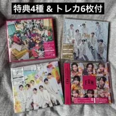 timelesz FAM CD 4枚セット(特典付)