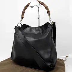 激レア】 OLD GUCCI ショルダーバッグ サテン ネイビー ボタン - メルカリ