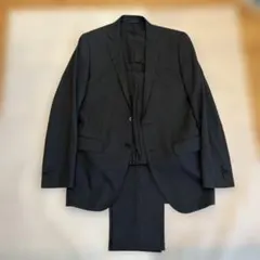 【極美品】THE SUIT COMPANY ジャケットパンツセット　ダークグレー