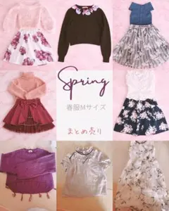 春服　レディースMサイズ　コーデ売り　16点まとめ売り