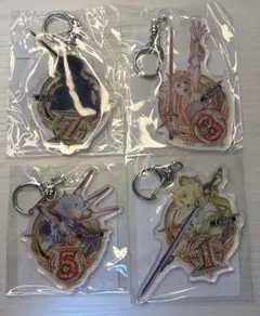 ソードアート・オンライン アクリルキーホルダー 全4種セット SAO 夜空 ソードアート・オンライン アクリルキーホルダー 全4種セット SAO 夜空