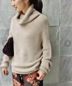 メリノウール ニット