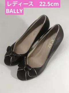 BALLY バリー　パンプス　オープントゥ　美品