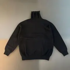 JUNRED ジュンレッド　黒 タートルネック ニット古着